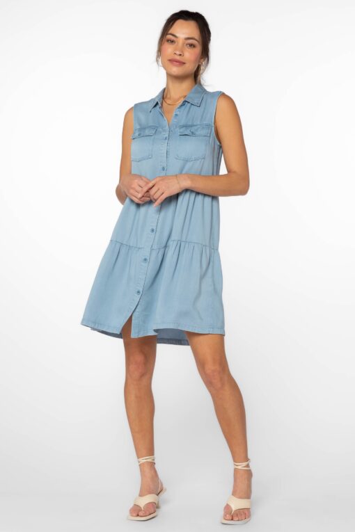 Blue Denim Dress