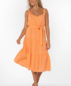 Bright Coral Dress