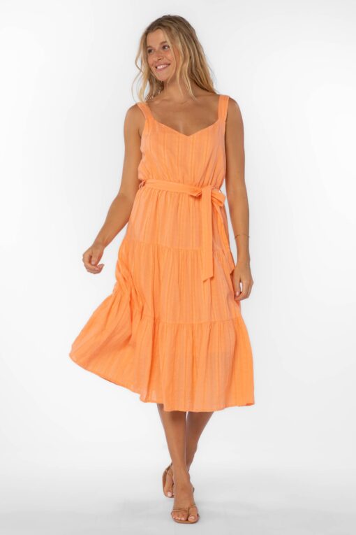 Bright Coral Dress