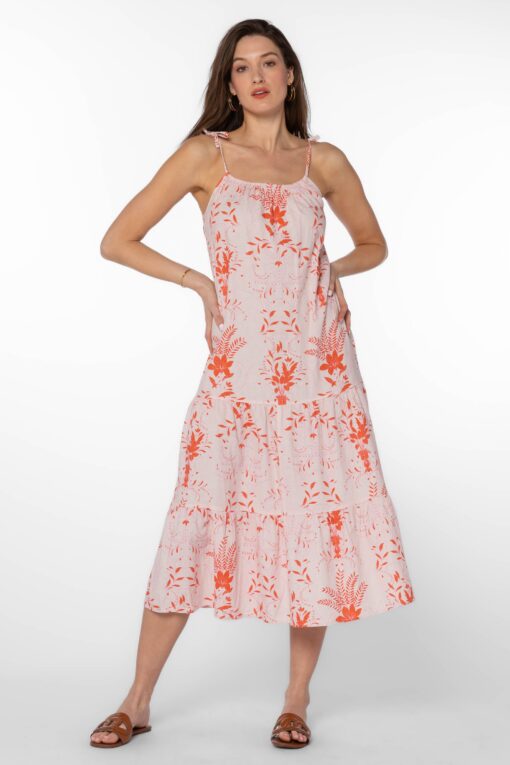 Pink Floral Dress